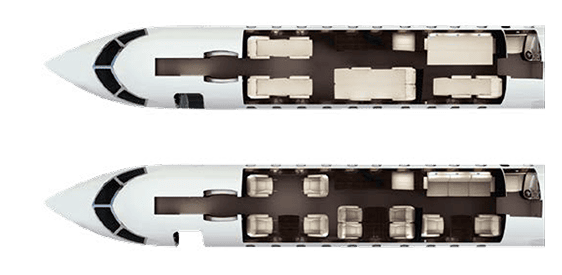Layout da cabine
